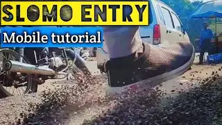 Cinematic entry video on Mobile tutorial | TikTok entry scene tutorial