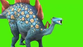 Dino Dan Stegosaurus green screen