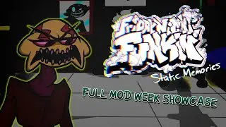 Static Memories Full Mod Showcase (HARD) Full Mod Week Showcase | Friday Night Funkin'