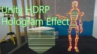 Unity VFX - Shader Hologram Effect - Downloadable