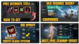 🔴 Free Ultimate Title in Bgmi/Pubg | Zenith Clash System Reveal | How to Get Free Ultimate Rewards