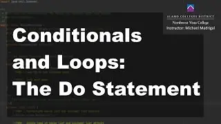 Java 1 Online, [6.03] More Conditionals and Loops: The Do Statement