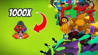 Every Elite Boss at once vs 1000x Attack Speed (No Farms) | Bloons TD 6