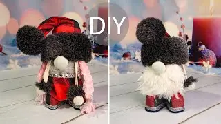 Парочка 💕 Скандинавских Гномиков на 🎄 Новый год своими руками / CHRISTMAS GNOMES 💕 DIY TUTORIAL 🎄