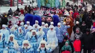 Новый год все ближе. Шествие Дедов Морозов 🎄 DJI AIR 2S. OSMO ACTION 3