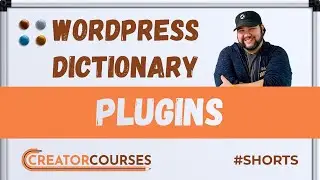 What are WordPress Plugins? (WordPress Dictionary) #shorts