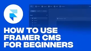 How to Use Framer CMS - Tutorial For Beginners (2024)