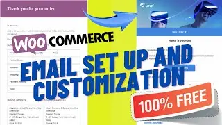 Complete Woocommerce email set up and customization | No premium plugins used!