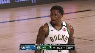 Eric Bledsoe Full Play | Magic vs Bucks 2019-20 Playoffs Game 2 | Smart Highlights