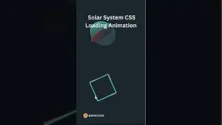 Solar System CSS Loading Animation || #animation #css #loading #coding #softwareengineer