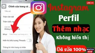 Thêm tùy chọn nhạc không hiển thị trong hồ sơ instagram Tôi cập nhật hồ sơ nhạc instagram (2024)