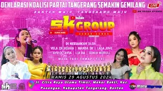 LIVE SK GROUP - DEKLARASI KOALISI PARTAI TANGGERANG SEMAKIN GEMILANG (MAESYAL INTAN 2024)