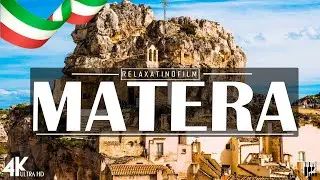 Beautiful Matera 4K • Relaxing Italian Music, Instrumental Romantic • Video 4K UltraHD