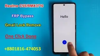 Realme C55 RMX3710 FRP Remove  Android 14 New Update one click 2025  Realme C55 Google Lock