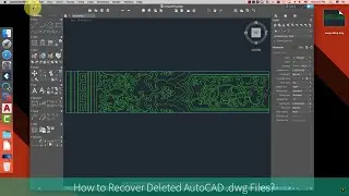 How to Recover Deleted .dwg Files (AutoCAD)?