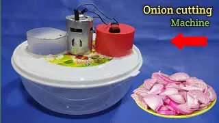 How To Make Onion Cutting Machine" onion cutter" DIY Onion Cutter Chopper" You Can Make it at Home