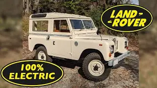 Electric Land Rover | Series IIA EV Conversion walk-around tour with builder