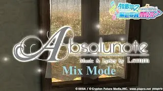 Hatsune Miku: Project DIVA Mega Mix [Mix Mode] - Absolunote (NORMAL) [60 FPS]