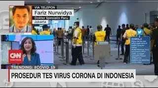 Prosedur Tes Virus Corona di Indonesia