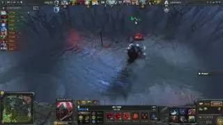 [DOTA2] Miracle Shadow Fiend  Illusion bait, Chaotic Offering Blink Dodge  (Player Perspective)