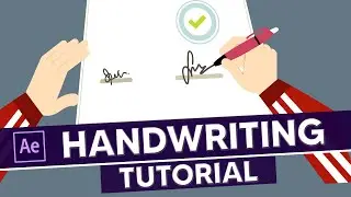 Create a Simple Handwriting Animation in After Effects