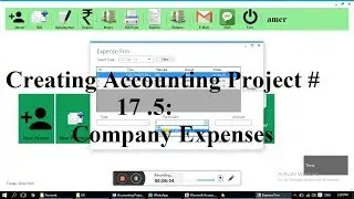 Creating Accounting Project # 17 .5 : Company Expenses