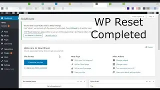 How to Reset WordPress Website Quickly