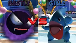 Pokemon battle revolution - Gastly vs Gible