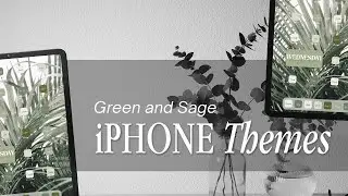 Green & Sage iPhone Themes 🌿🍈🍐