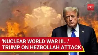 Hezbollah Attacks Israel: Trump's Bombshell World War III Warning; 'Sleepy Joe, Comrade Kamala'