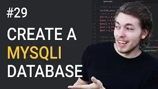 29: How to Create a MySQL Database for PHP | PHP Tutorial | Learn PHP Programming | PHP Lesson