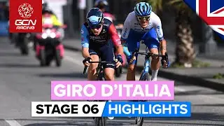 Tense Finale As Peloton Chases Breakaway! | Giro D'Italia 2023 Highlights - Stage 6