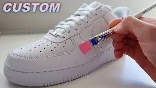 Custom Air Force 1's!! 🎨