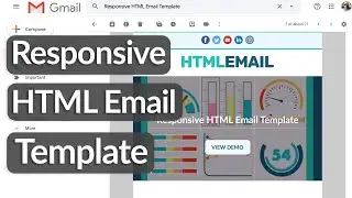 Build A Responsive HTML Email Template with HTML Tables & CSS