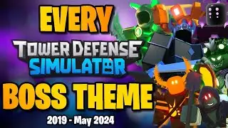 Every TDS Boss Theme (2019 - Pre-Fallen Rework) [ROBLOX Tower Defense Simulator]