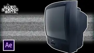 After Effects old TV on/off TUTORIAL