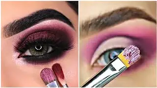 Os Melhores Tutoriais de Maquiagem para os OLHOS/ Glam Makeup Tutorial Compilation #65 2021 ♥