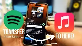 The BEST way to TRANSFER YOUR PLAYLIST from Spotify to Apple Music!