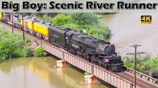 Big Boy 4014 Scenic River Runner in Idaho & Wyoming (4K) | July 2024