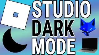 How To Get Dark Mode On Roblox Studio