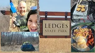 EXPLORING AND CAMPING LEDGES STATE PARK IOWA USING MEMBRANE SOLUTIONS WATER 6L WATER FILTER