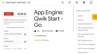 App Engine Qwik Start Go | 