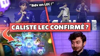 CALISTE CONFIRME ÊTRE EN LEC, TRAYTON ET NISQY SUR LE CHALLENGE... - Best Of LoL #781 Réactions