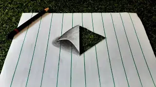 How to draw easy 3d illusion 🤩 l tutorial l step-by-step