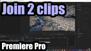 How to join 2 clips after Splitting with Razor tool (Premiere Pro, Join through edits)