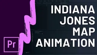 Indiana Jones Style Map Animation Effect in Adobe Premiere Pro