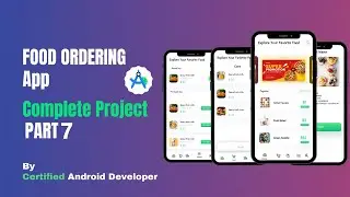 Implementation of Menu And Search - Food Ordering App with Admin App #7 -Android Studio Project