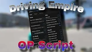 Driving Empire OP SCRIPT | Race Farm, Job Farm, Rainbow Car, Speed Boost | Roblox Script Showcase