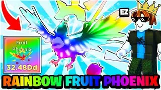 NOOB SPAWNS WITH RAINBOW SECRET FRUIT PHOENIX PETS IN ROBLOX CLICKER SIMULATOR