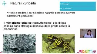 D4. L'ecologia - La biodiversità